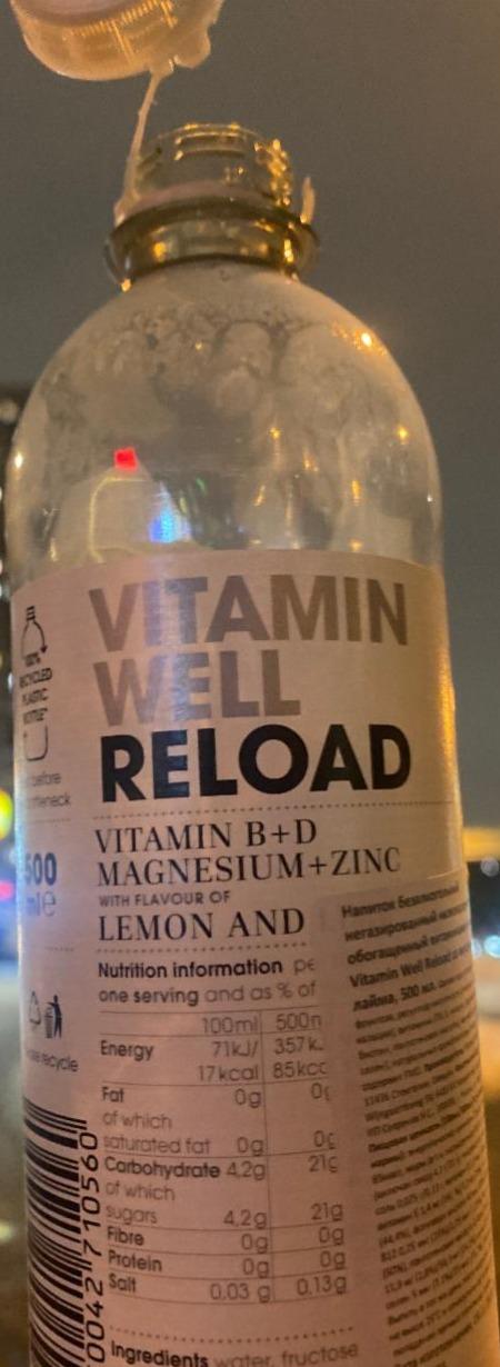 Фото - Vitamin well Reload