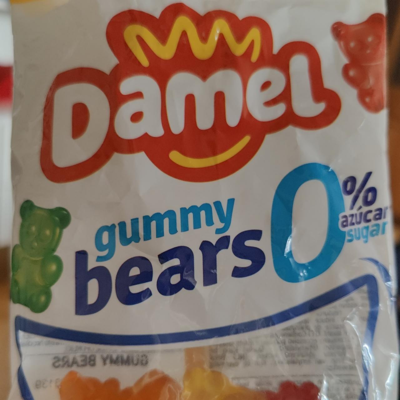 Фото - Жевательные конфеты Gummy Bears без сахара и без глютена Damel
