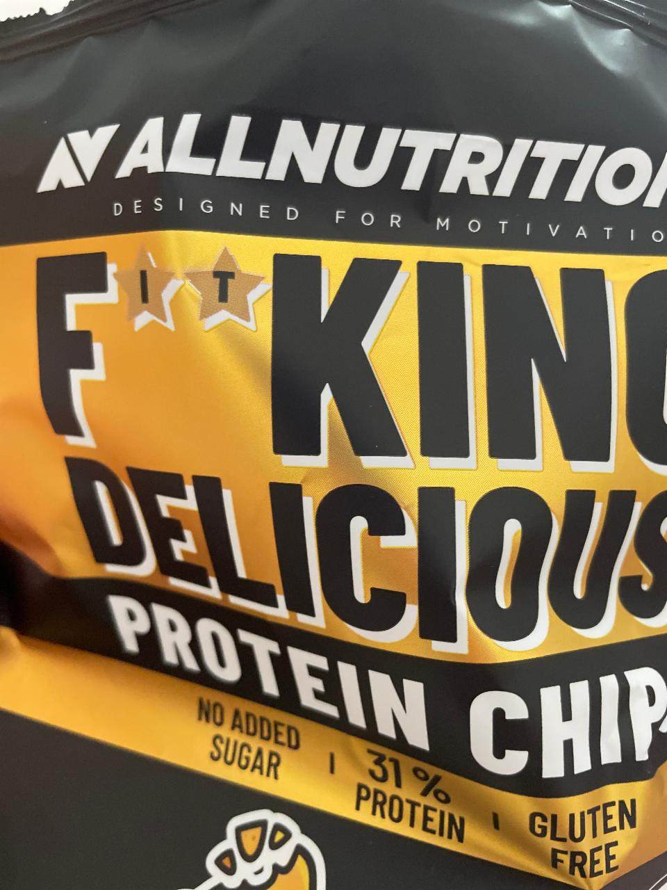Фото - протеиновые чипсы без сахара и глютена со вкусом сыра и лука F**king Delicious Allnutrition
