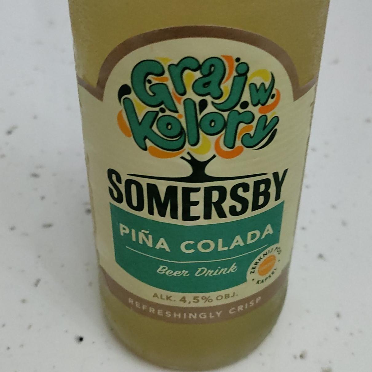 Фото - Beer drink pina colada Somersby
