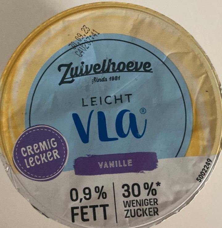 Фото - молочный пудинг ванильный Leicht Vla Zuivelhoeve