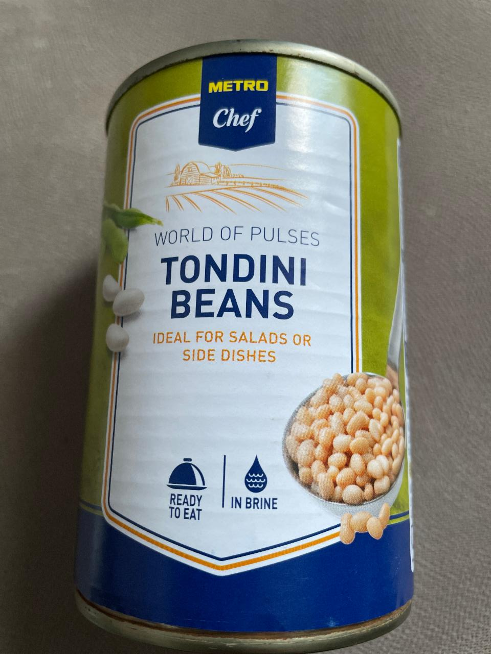 Фото - Фасоль в рассоле Тондини Tondini Beans Metro Chef