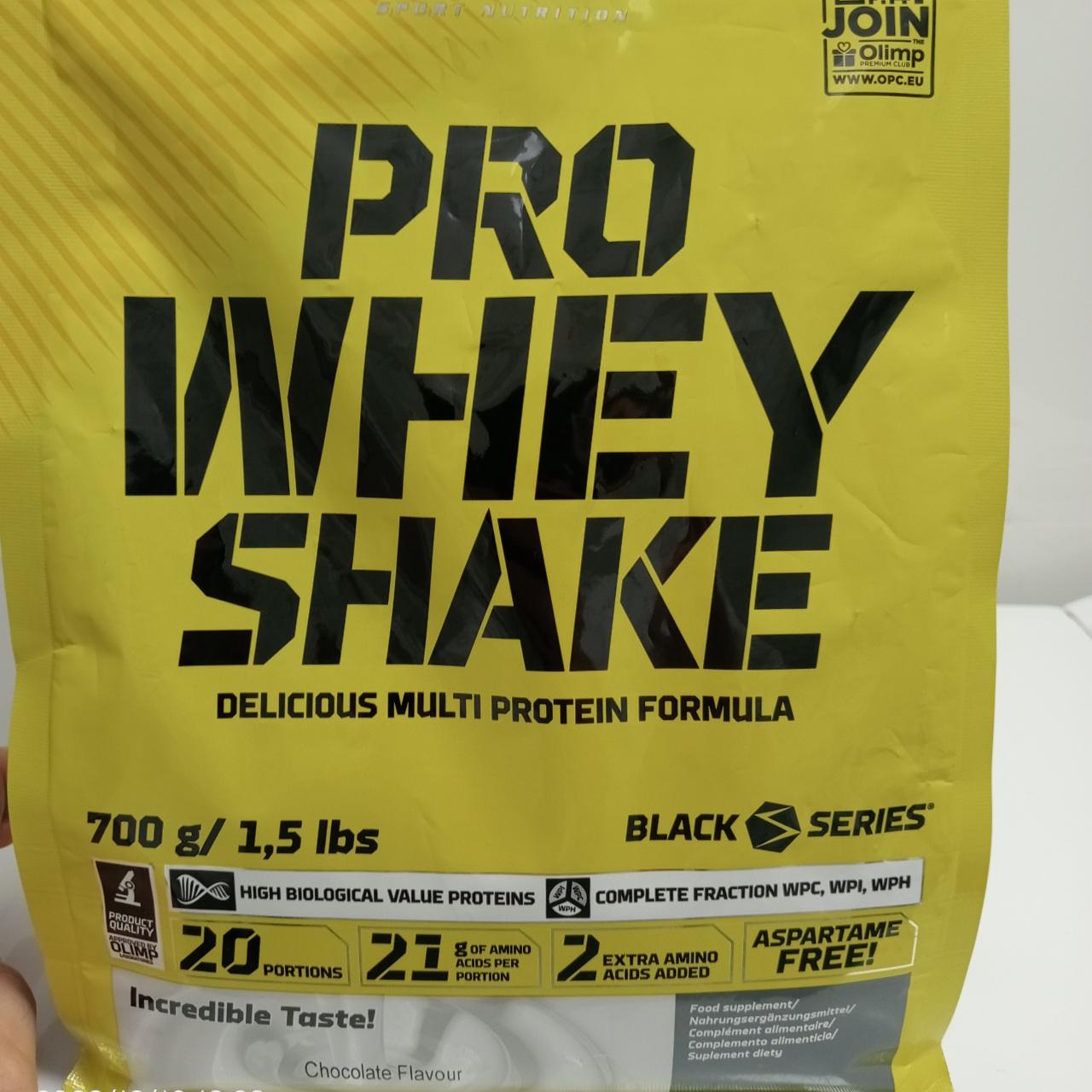 Фото - Pro Whey Shake chocolate Olimp sport nutrition
