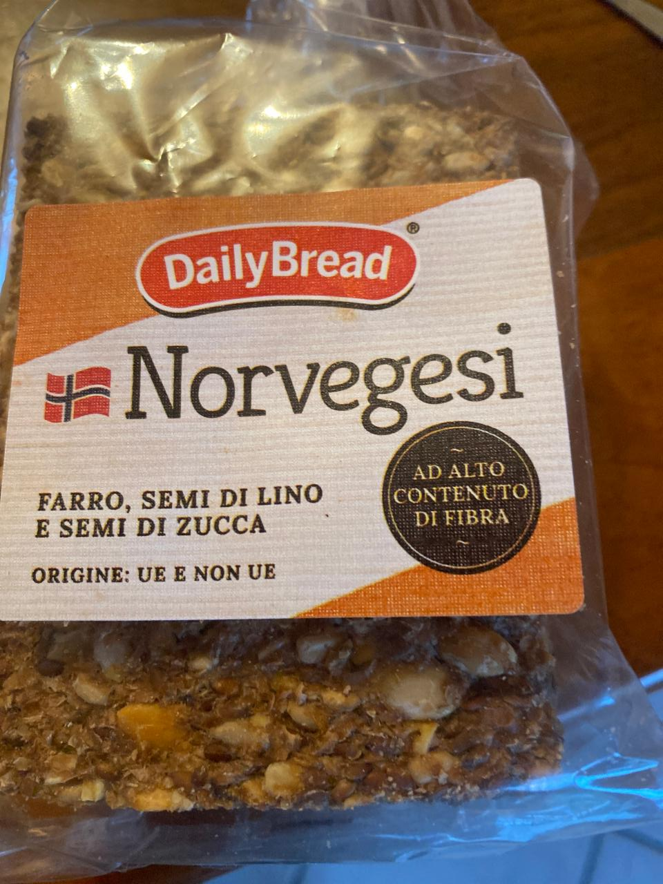 Фото - галеты с семенами норвежские Daily Bread