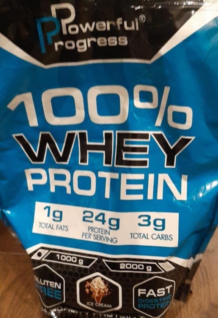 Фото - Протеин 100% сывороточный Whey Protein ice cream Powerful Progress