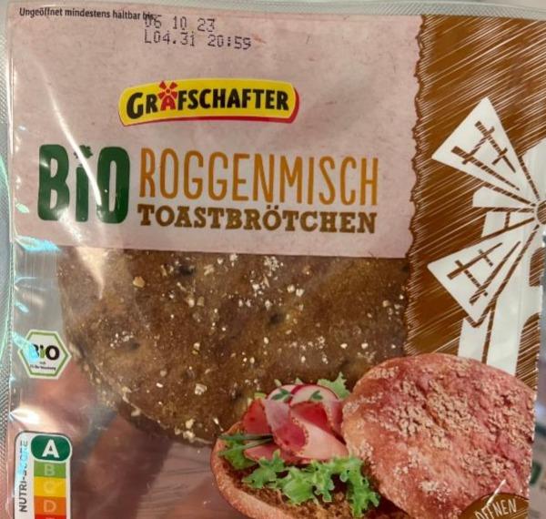 Фото - Сэндвичный хлеб цельнозерновой Roggenmisch Toastbrötchen Grafschafter
