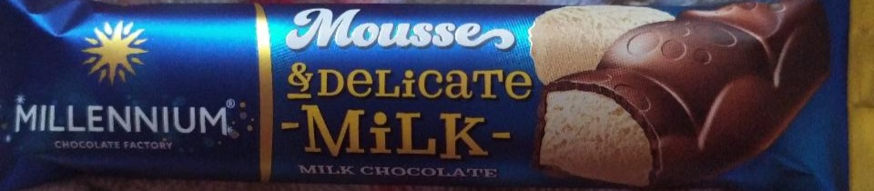 Фото - Шоколад молочный Mousse Millennium