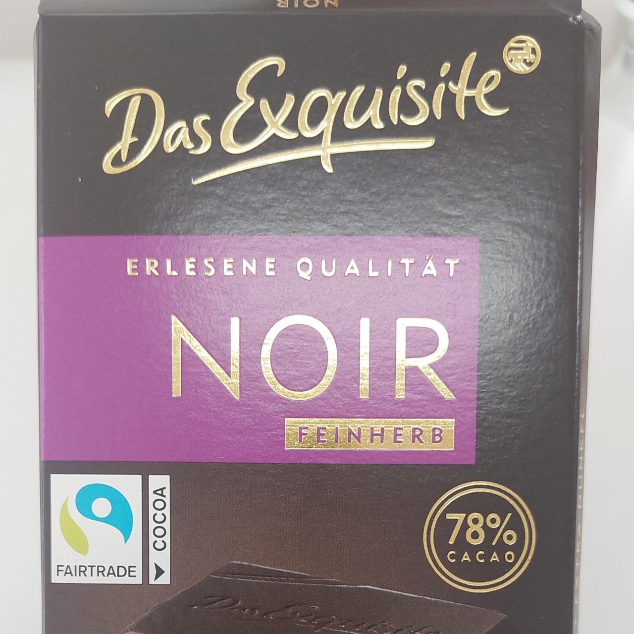 Фото - Шоколад 78% Noir Das Exquisite