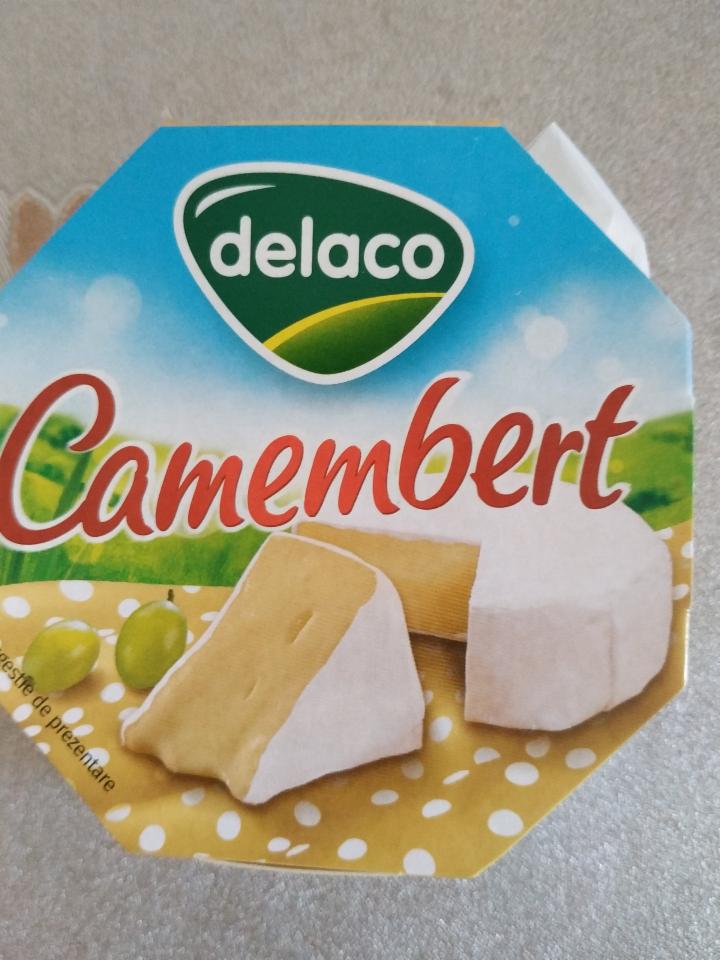 Фото - мягкий сыр с белой плесенью камамбер Camembert Делако Delaco