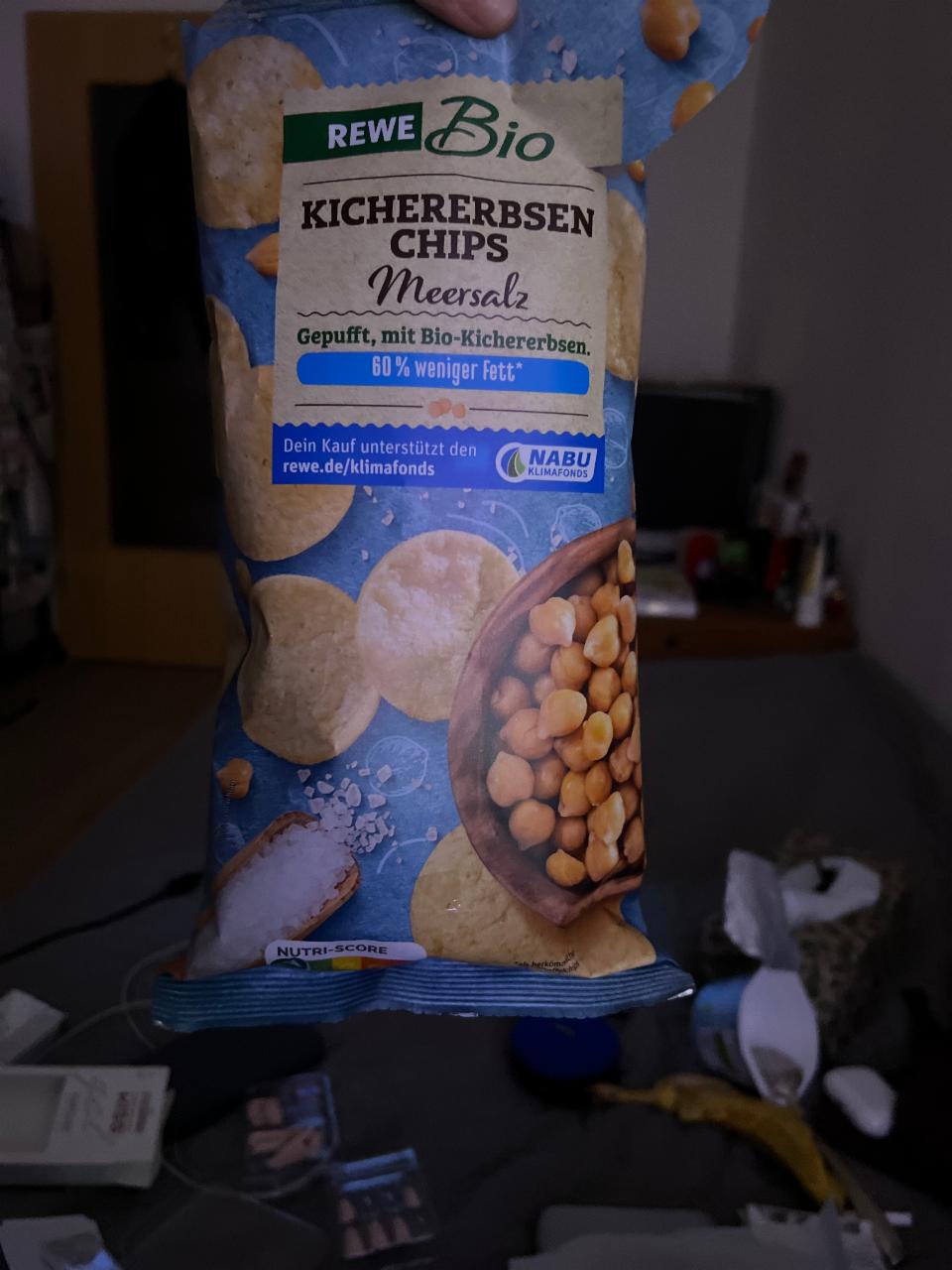 Фото - Нутовые чипсы kichererbsen chips Rewe
