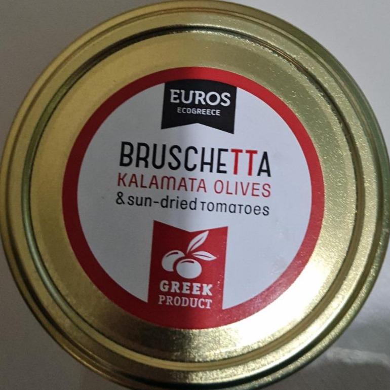 Фото - Брускетта с оливками и томатами Euros