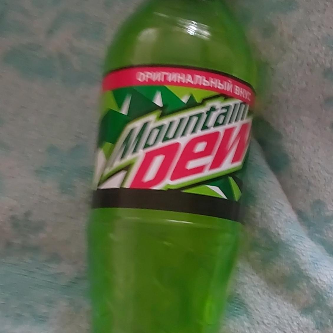 Фото - Напиток оригинальный вкус Mountain dew