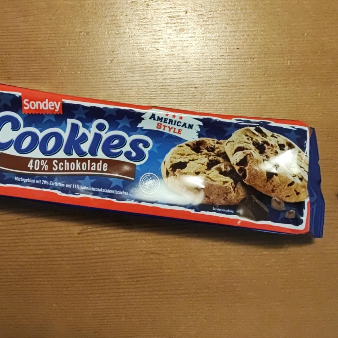 Фото - печенье с шоколадом американское Sndey