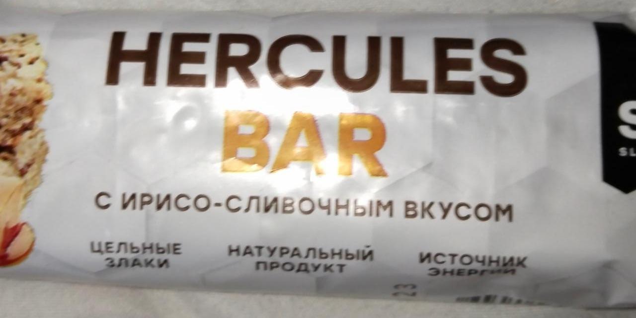 Фото - Злаковый батончик с ирисо-сливочным вкусом Hercules bar SOJ