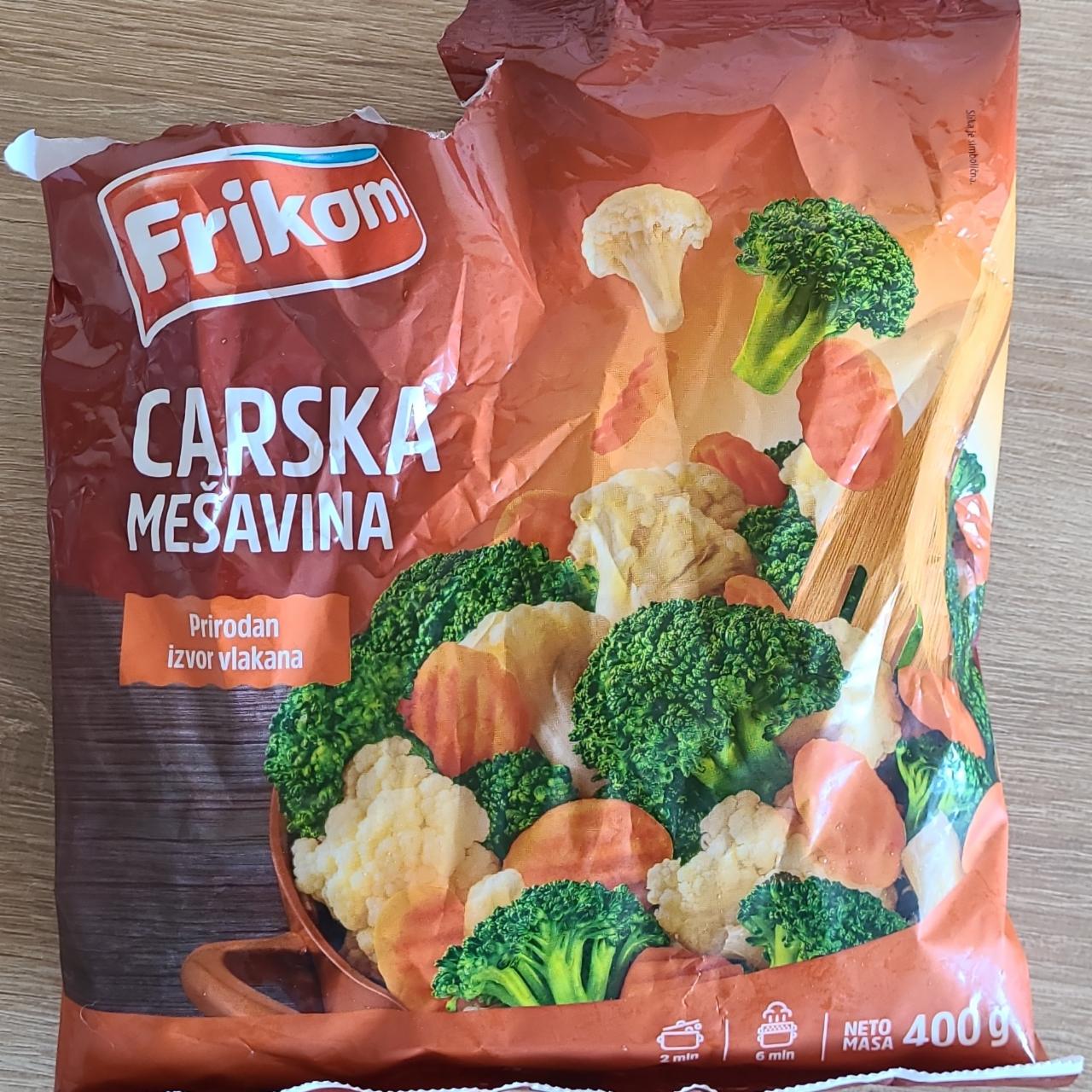 Фото - овощная смесь царская замороженная Frikom
