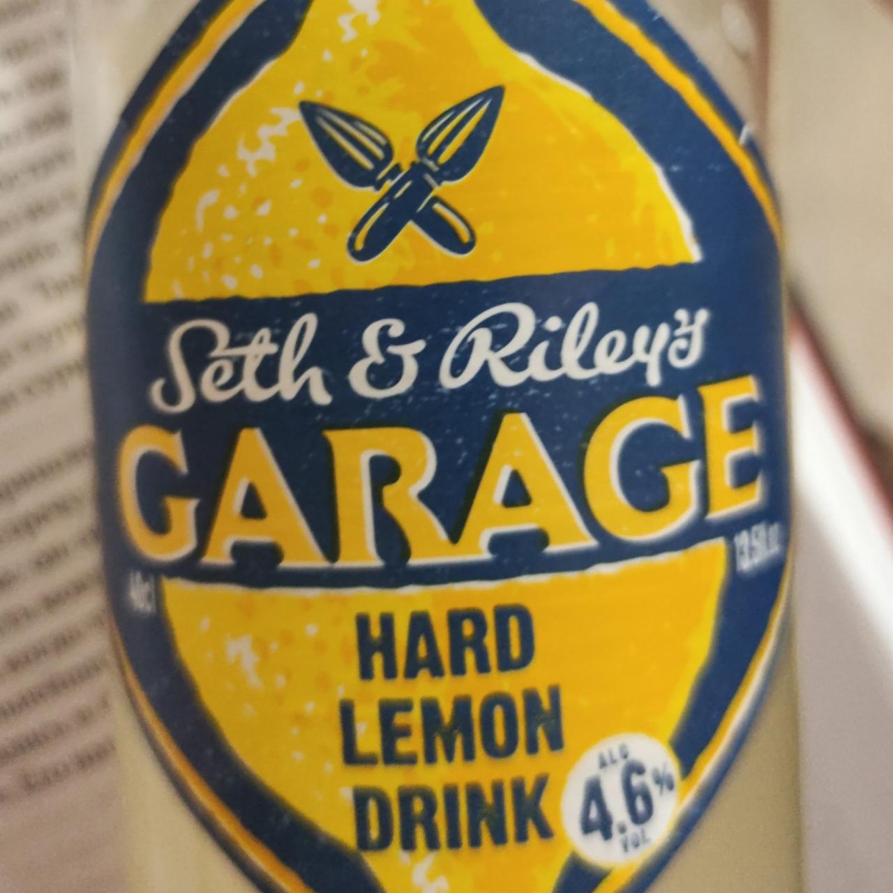 Фото - Пиво hard drink lemon Garage