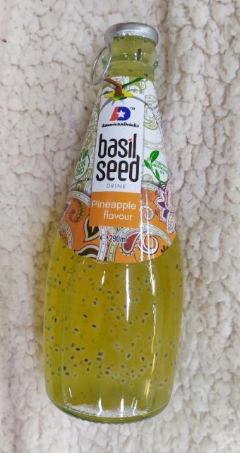 Фото - Напиток American Drinks Basil Seed 'Мощный Ананас'