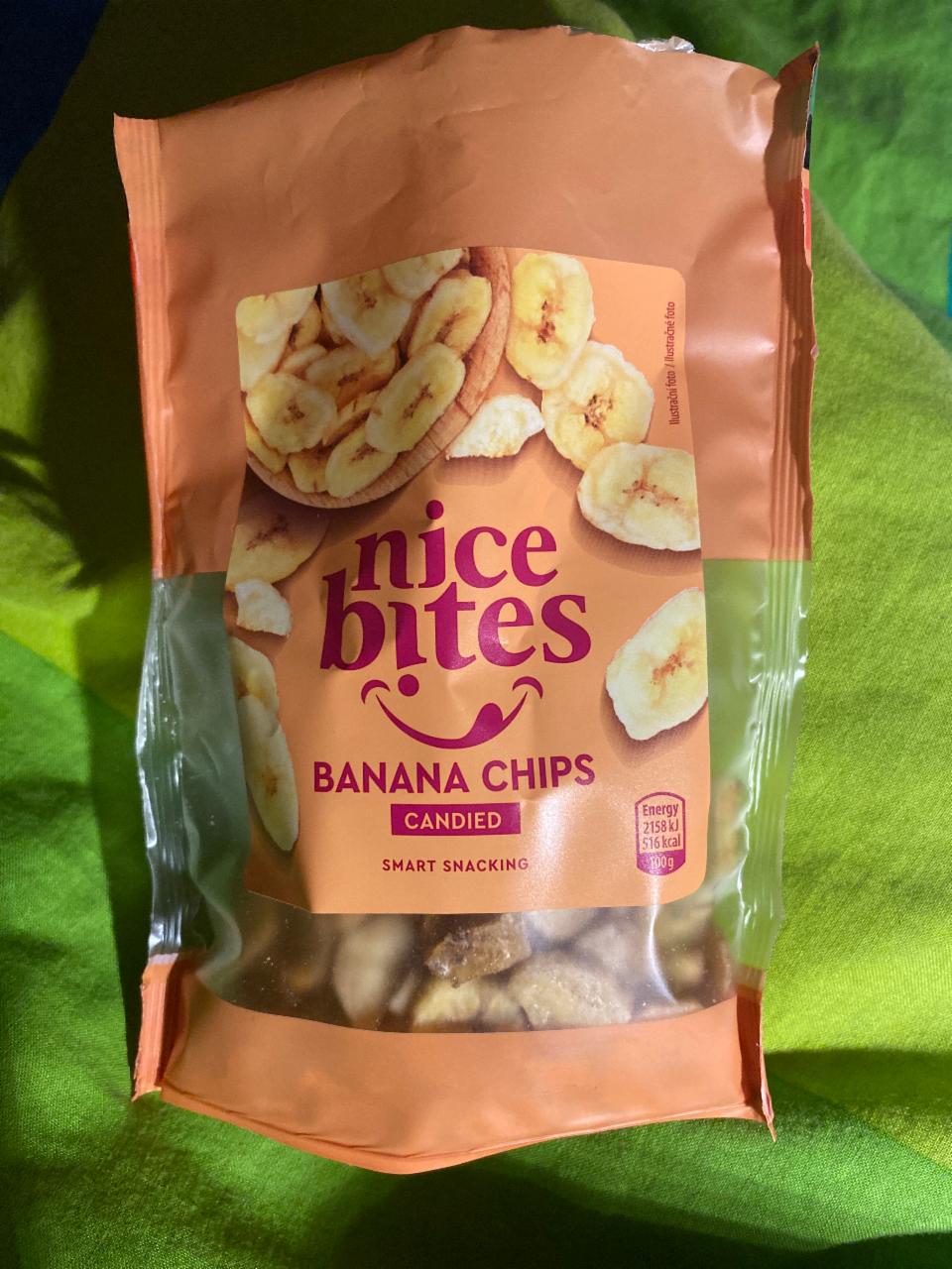Фото - Банановые чипсы Nice Bites