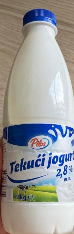 Фото - Йогурт питьевой 2.8% Tekuci Jogurt Pilos