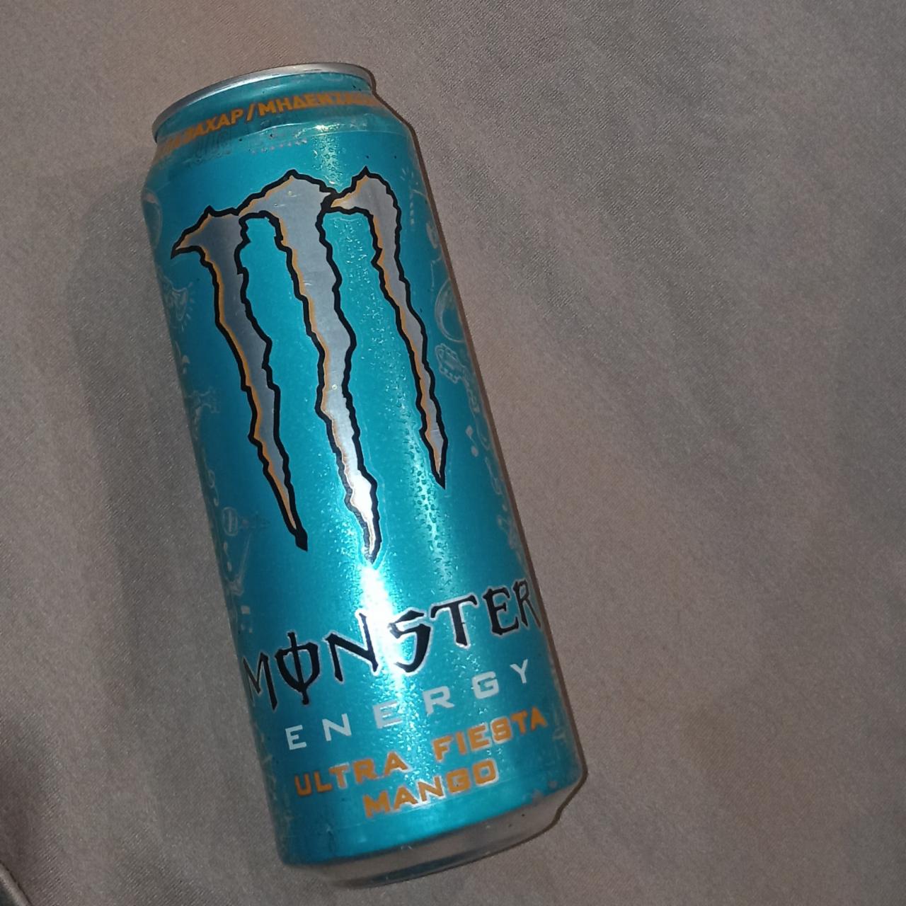 Фото - Напиток энергетический газированный Monster energy