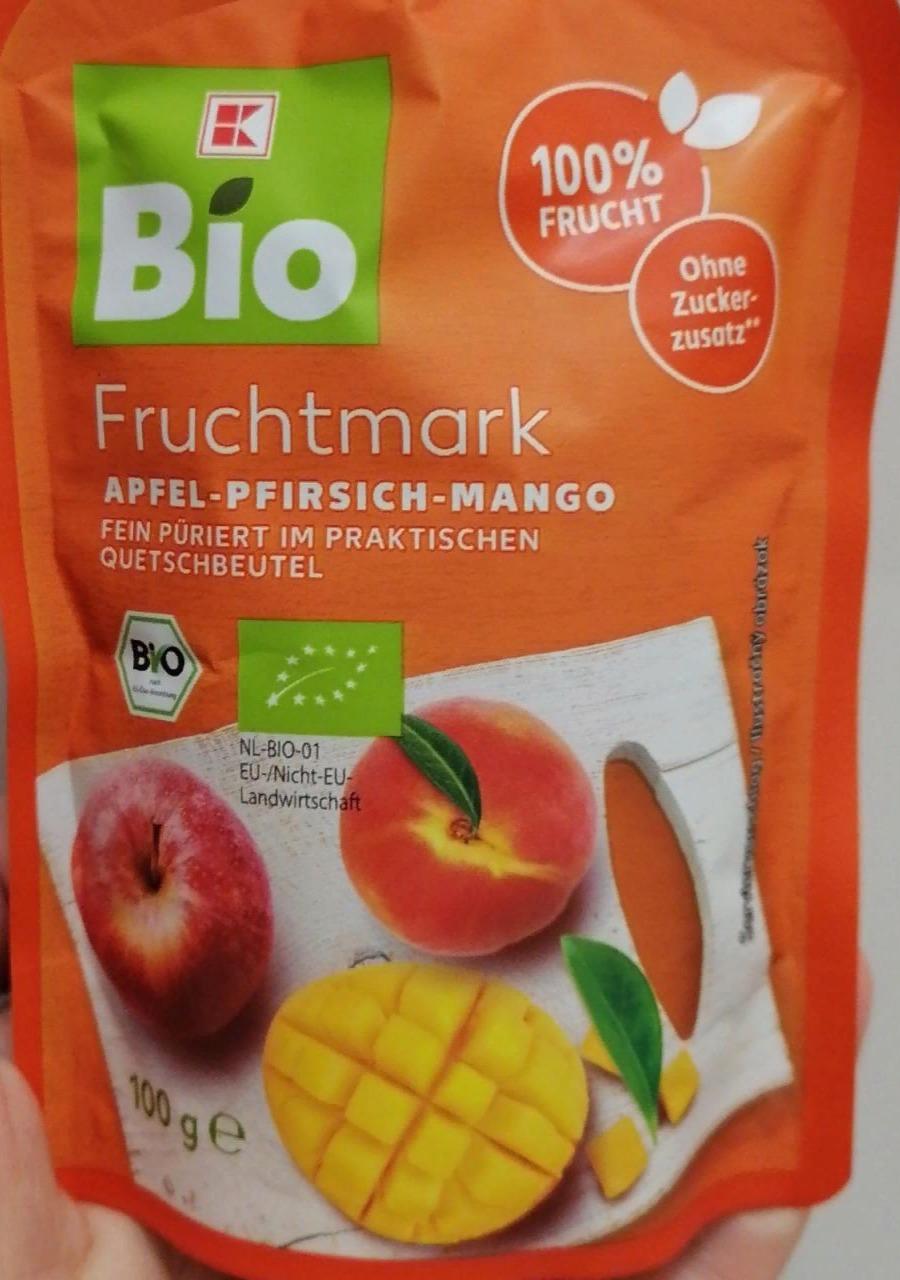 Фото - Fruchtmark Apfel Pfirsich Mango K-Bio