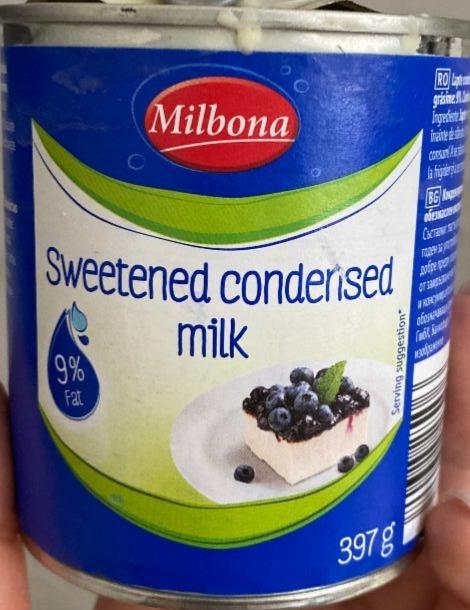 Фото - Сгущённое молоко Milbona