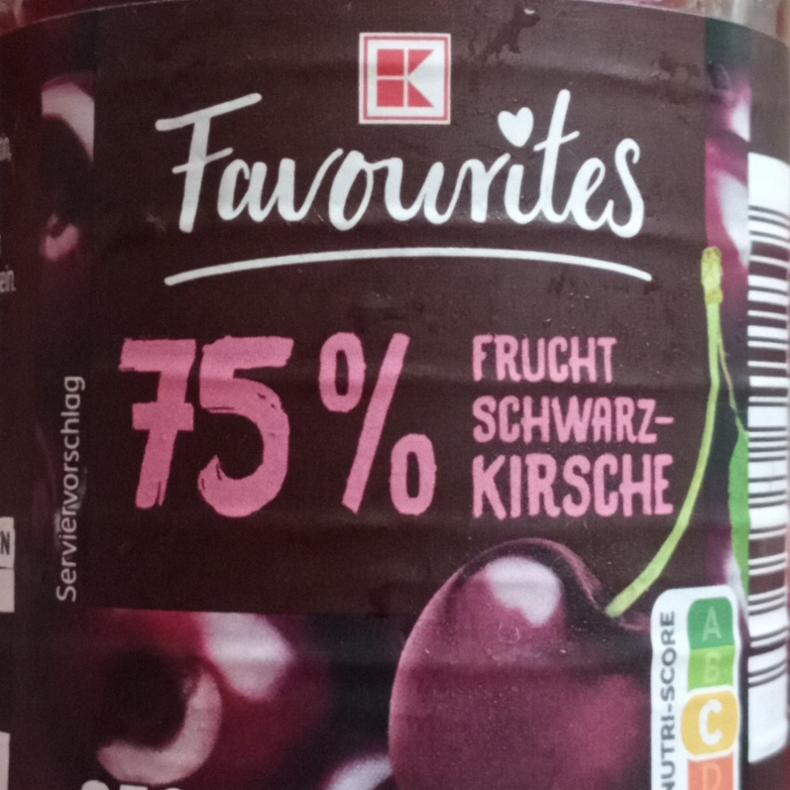 Фото - темная вишня Favourites Frucht schwarz-kirsche K-Favourites