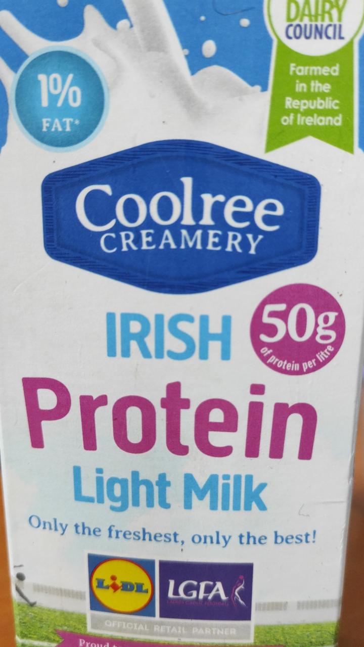 Фото - Молоко 1% Irish Protein Light Milk Coolree Creamery