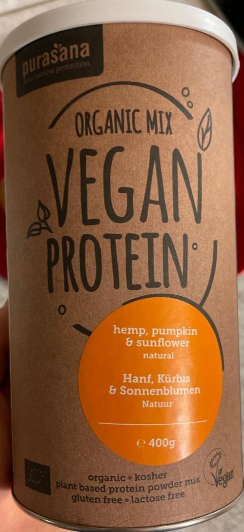 Фото - Organic Mix Vegan Protein Purasana