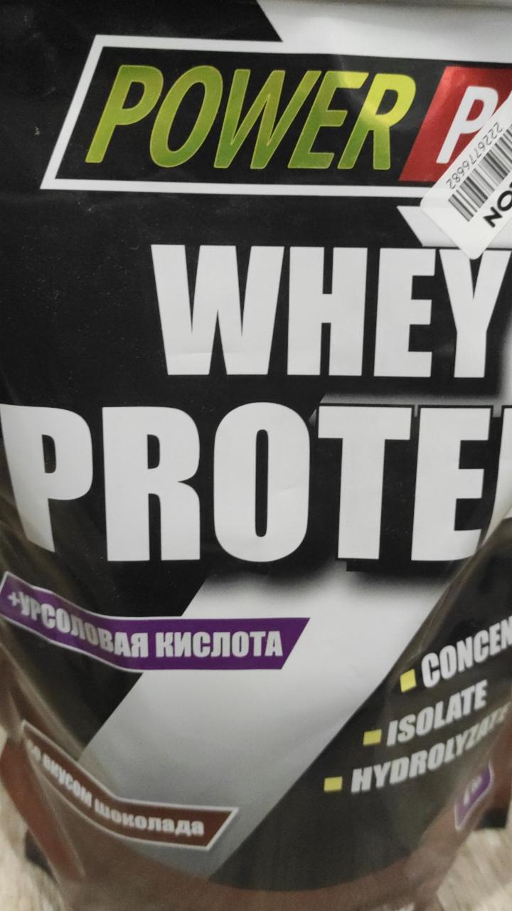 Фото - Протеин Whey Protein со вкусом шоколада Power Pro