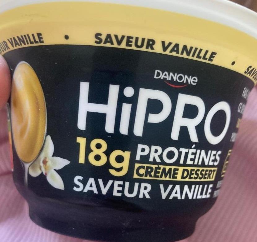 Фото - Десерт протеиновый ванильный HiPro Protein Vanilla Danone