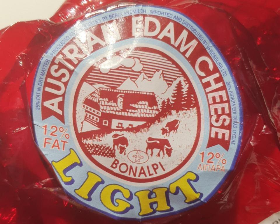 Фото - Austrian edam сыр лёгкий 12% Bonalpi