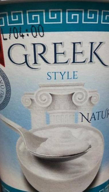 Фото - Йогурт натуральный греческий Greek Style Jogurt CBA