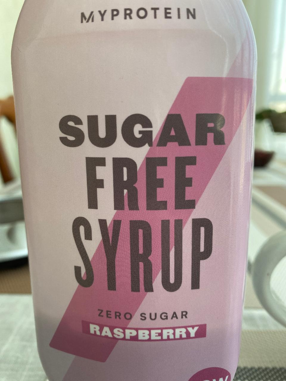 Фото - Sugar free syrup Raspberry MyProtein