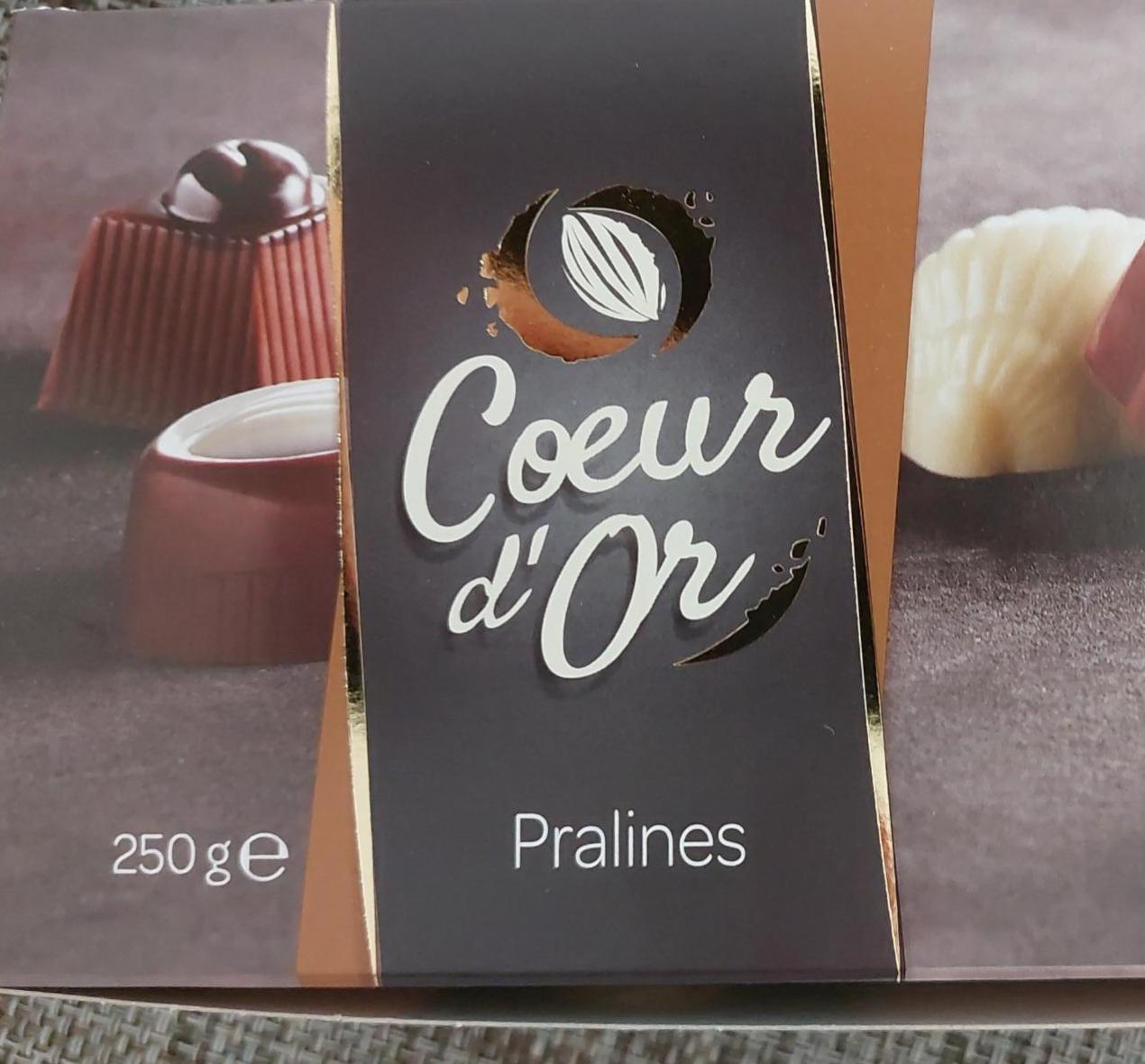 Фото - конфеты шоколадные пралине Coeur d'Or