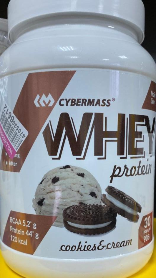 Фото - Протеин сывороточный со вкусом печенье-мороженое Cybermass
