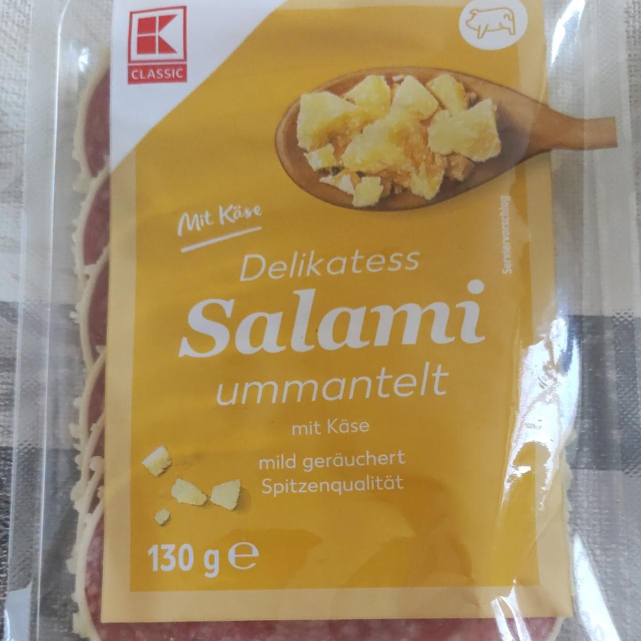 Фото - Колбаса в сыре Salami mit Käse K-Classic