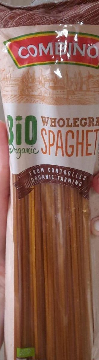 Фото - спагетти цельнозерновые био органик Combino
