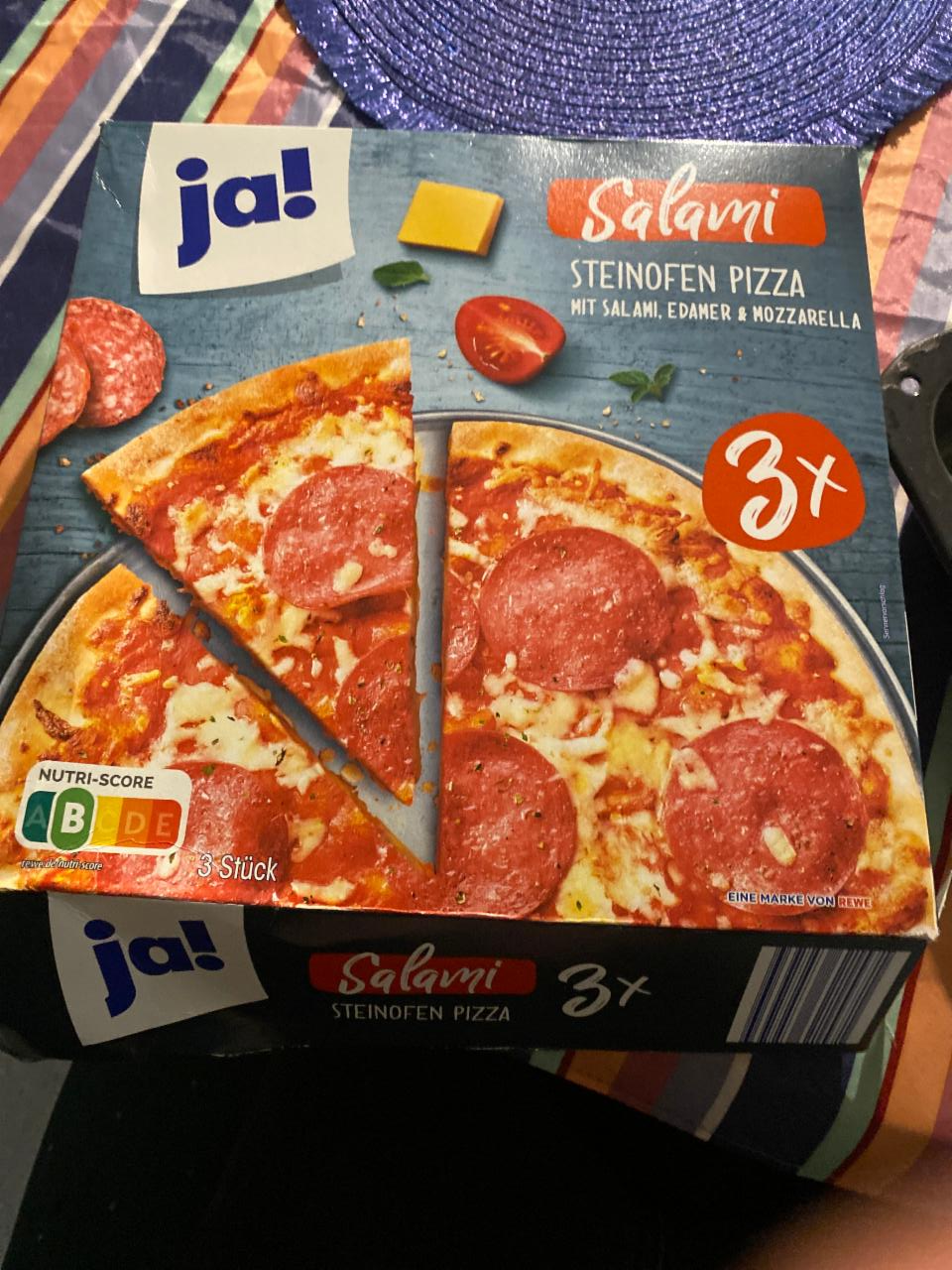 Фото - Пицца замороженная с салями Ja!