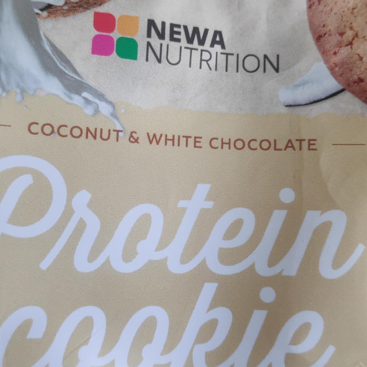 Фото - печенье без сахара кокос-белый шоколад NEWA NUTRITION