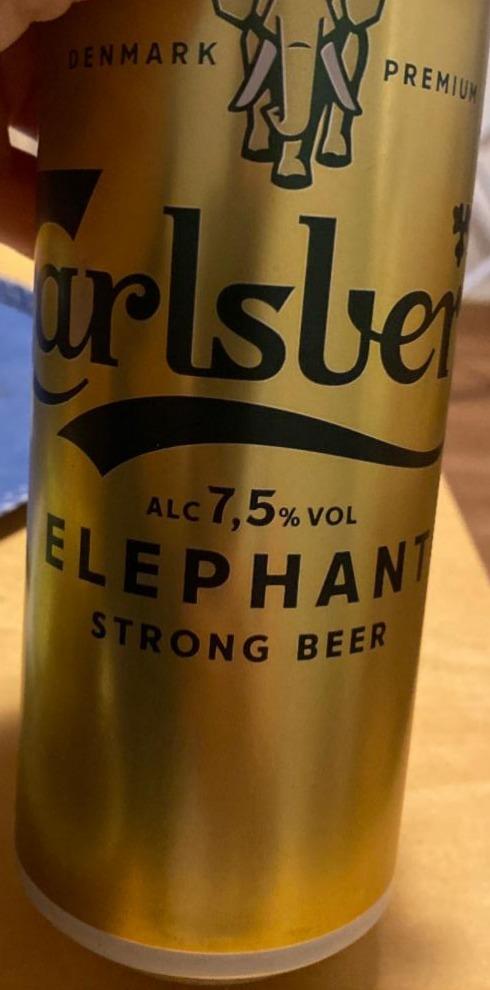 Фото - Пиво Elephant 7.5% Carlsberg
