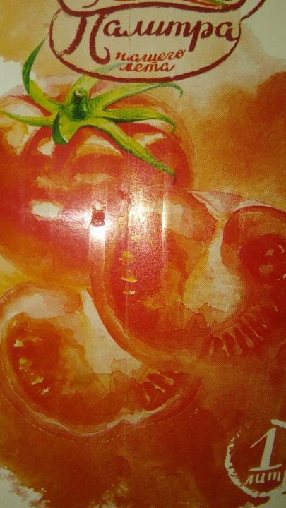 Фото - нектар томатный Палитра
