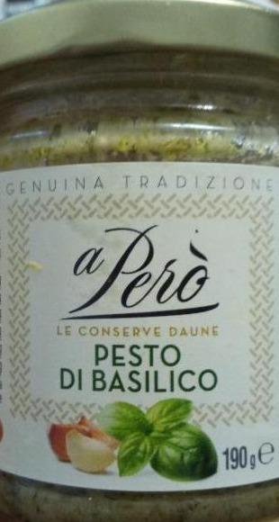 Фото - Соус песто с базиликом Pesto De Basilico Apero