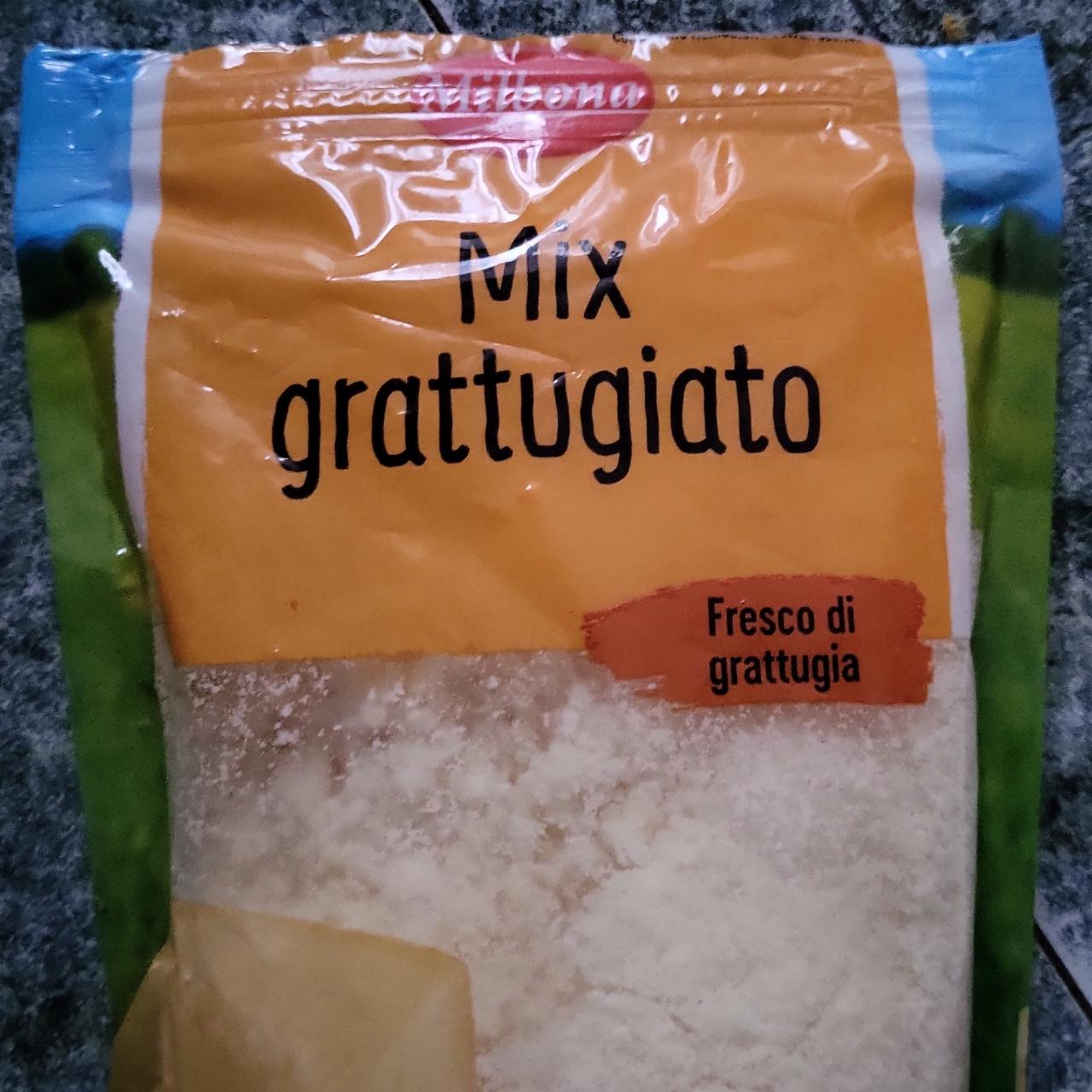 Фото - сыр тёртый mix gratugiatto Milbona