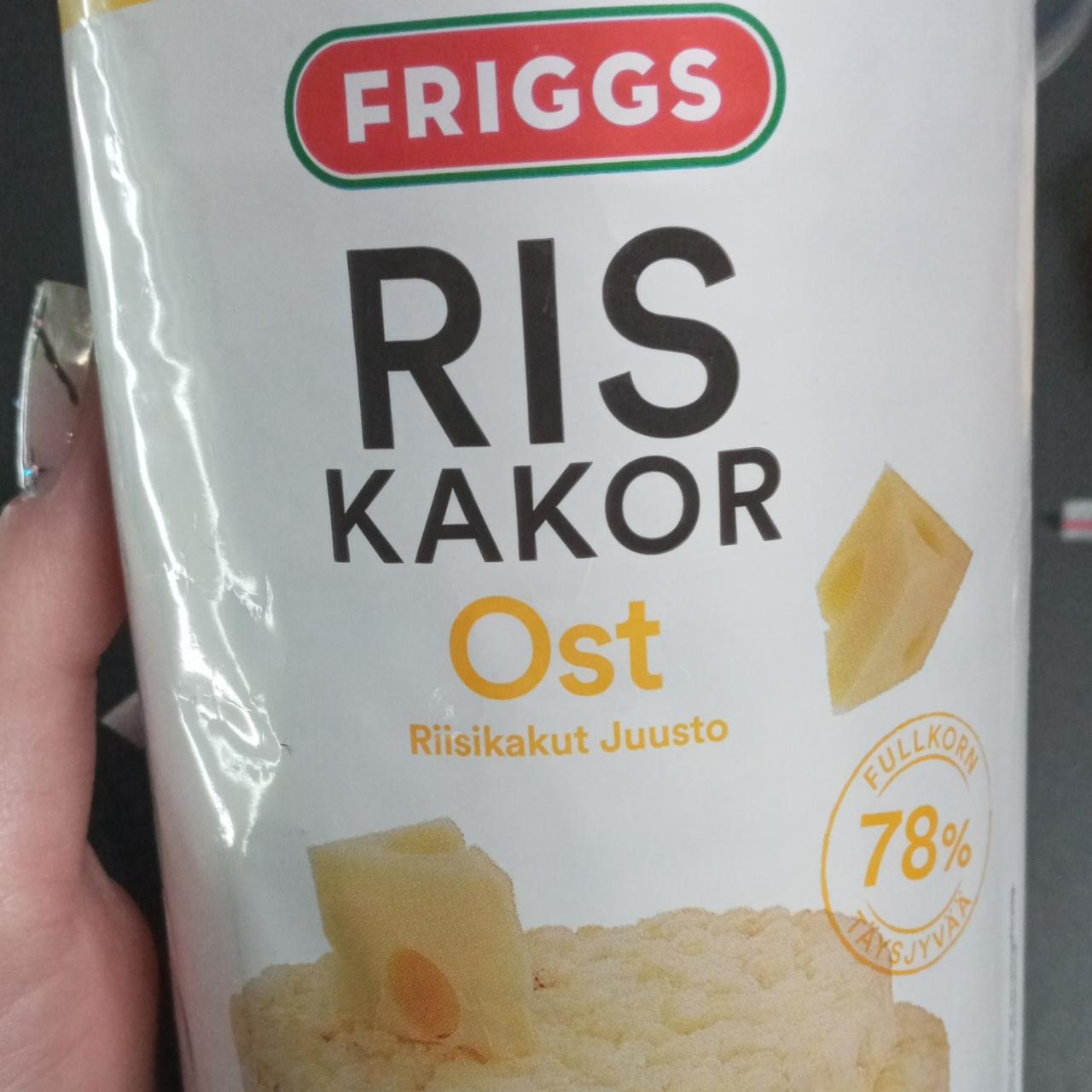 Фото - рисовые хлебцы с сыром Ris Kakor Ost Friggs
