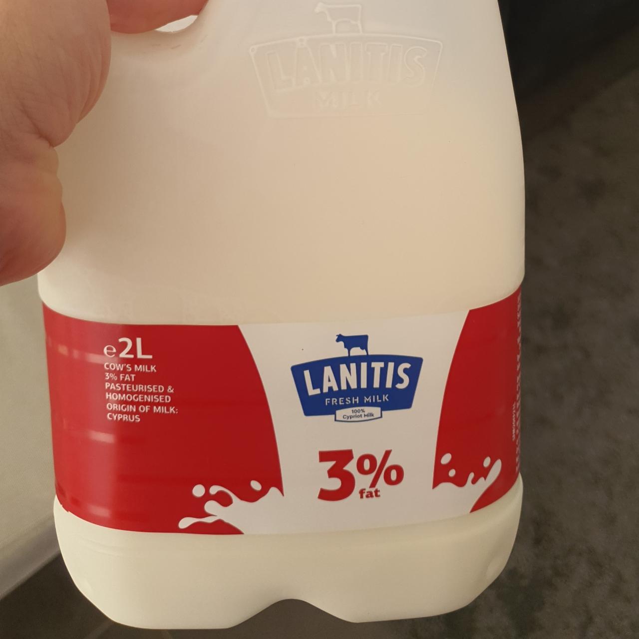 Фото - молоко 3% Lanitis