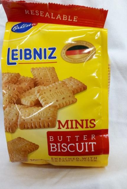 Фото - Печенье Leibniz Minis сливочное Bahlsen