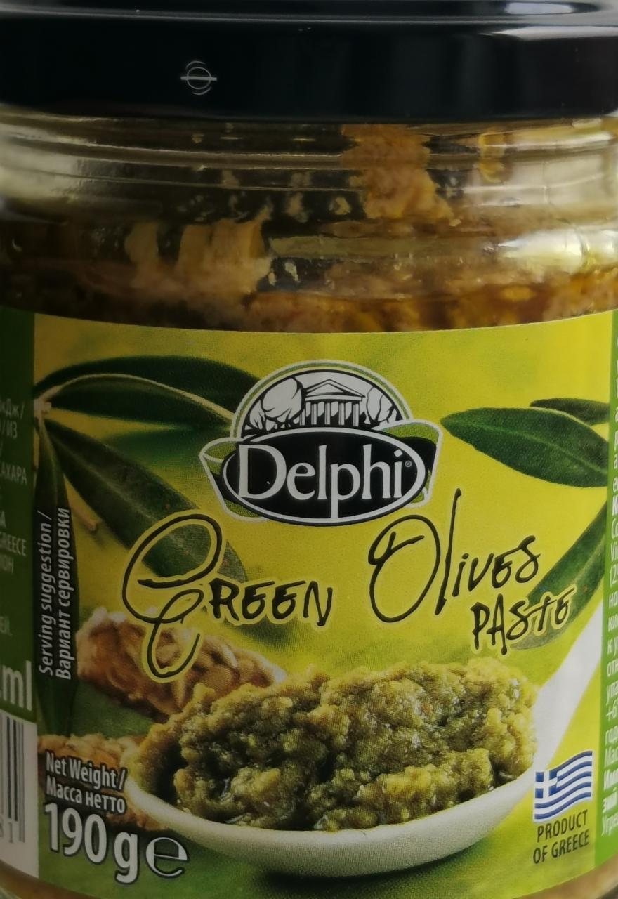 Фото - Паста из зеленых оливок Delphi