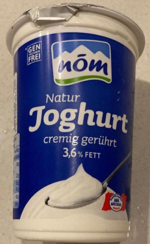 Фото - Йогурт 3.6% натуральный сливочный Natur Joghurt Nom
