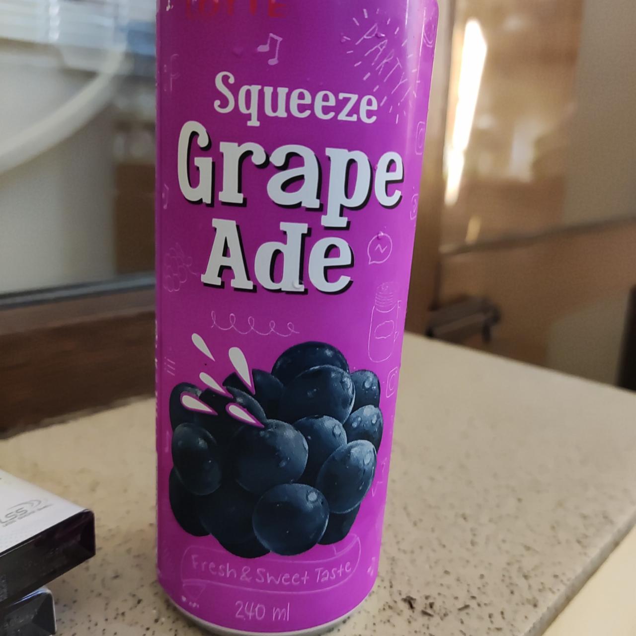 Фото - Напиток со вкусом винограда Grape Ade Squeeze